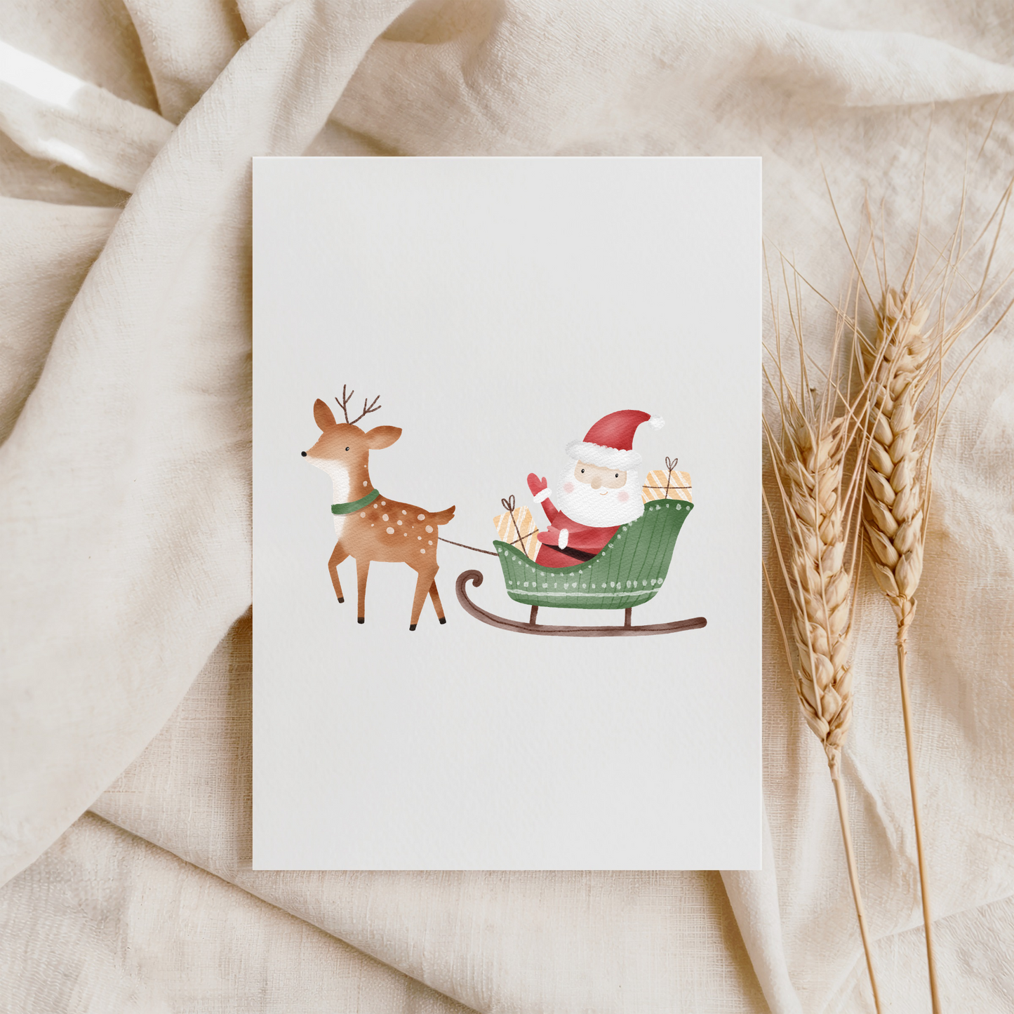 VORBESTELLUNG Bügelbild "Santa"