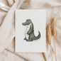 VORBESTELLUNG Bügelbild "Jungle Friends Kroko"