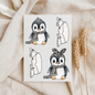 VORBESTELLUNG Bügelbild "Pinguin Leo" A5