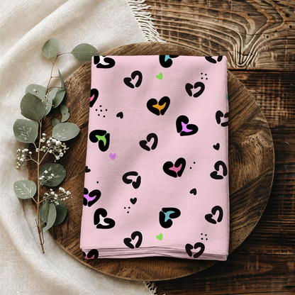 Vorbestellung Premium Heavy Bio Ribjersey "Hearts Leo Love Collection" Rose