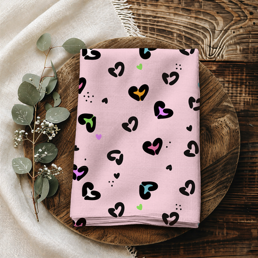 Vorbestellung Premium Heavy Bio Ribjersey "Hearts Leo Love Collection" Rose