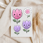 VORBESTELLUNG Bügelbild "Flower Babys" A5