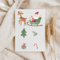 VORBESTELLUNG Bügelbild "Santa" A5