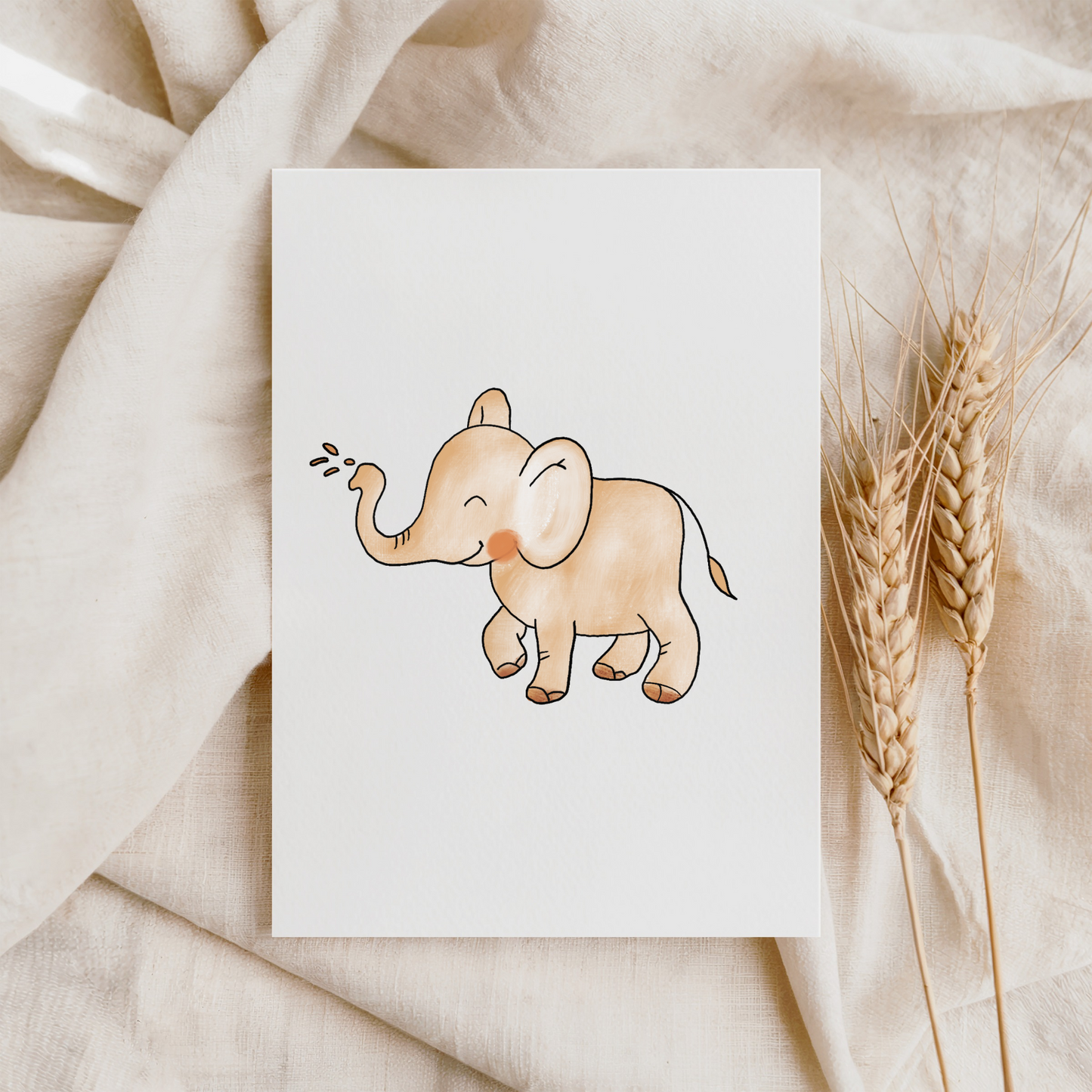 VORBESTELLUNG Bügelbild "Jungle Friends Ellie"