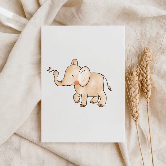 VORBESTELLUNG Bügelbild "Jungle Friends Ellie"