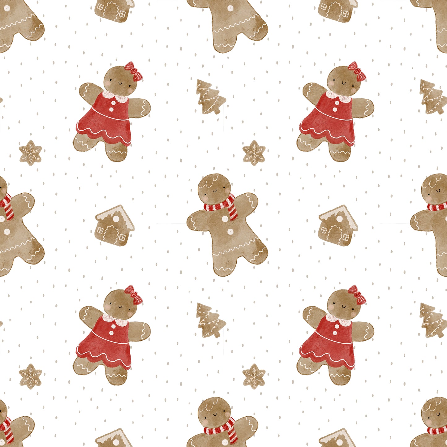 Vorbestellung Bio French Terry "Gingerbread"